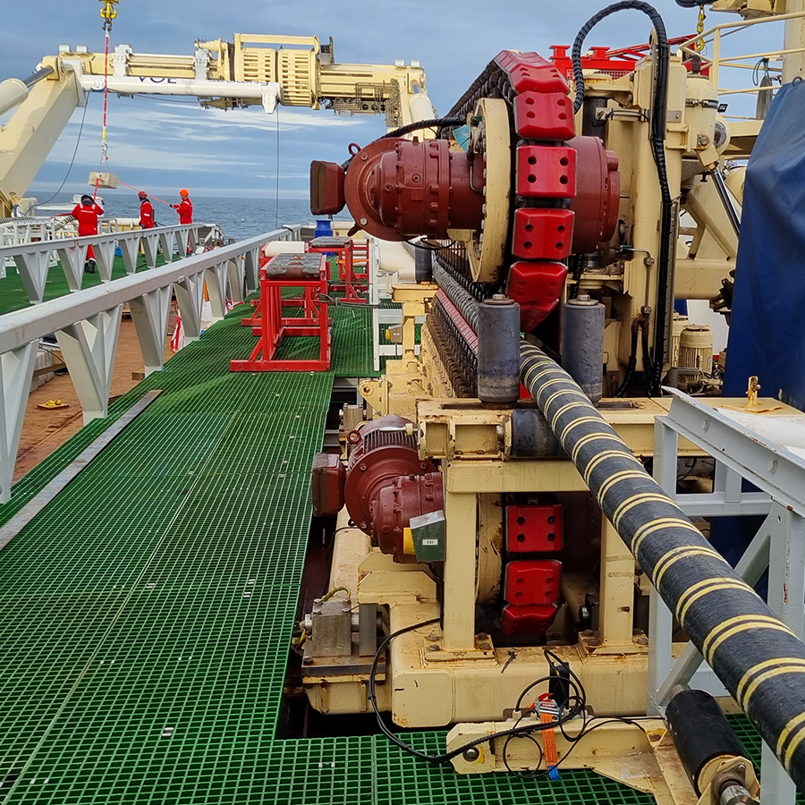 Voe Marine Cable handling engineering project
