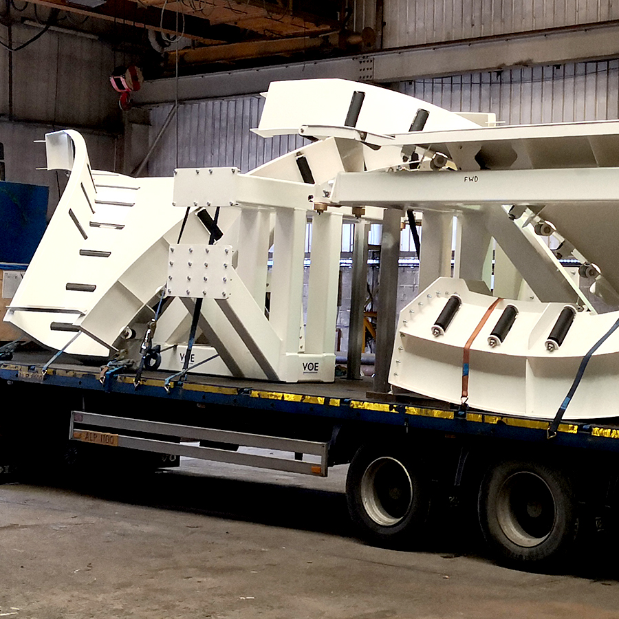 Voe Marine Project - Cable handling equipment