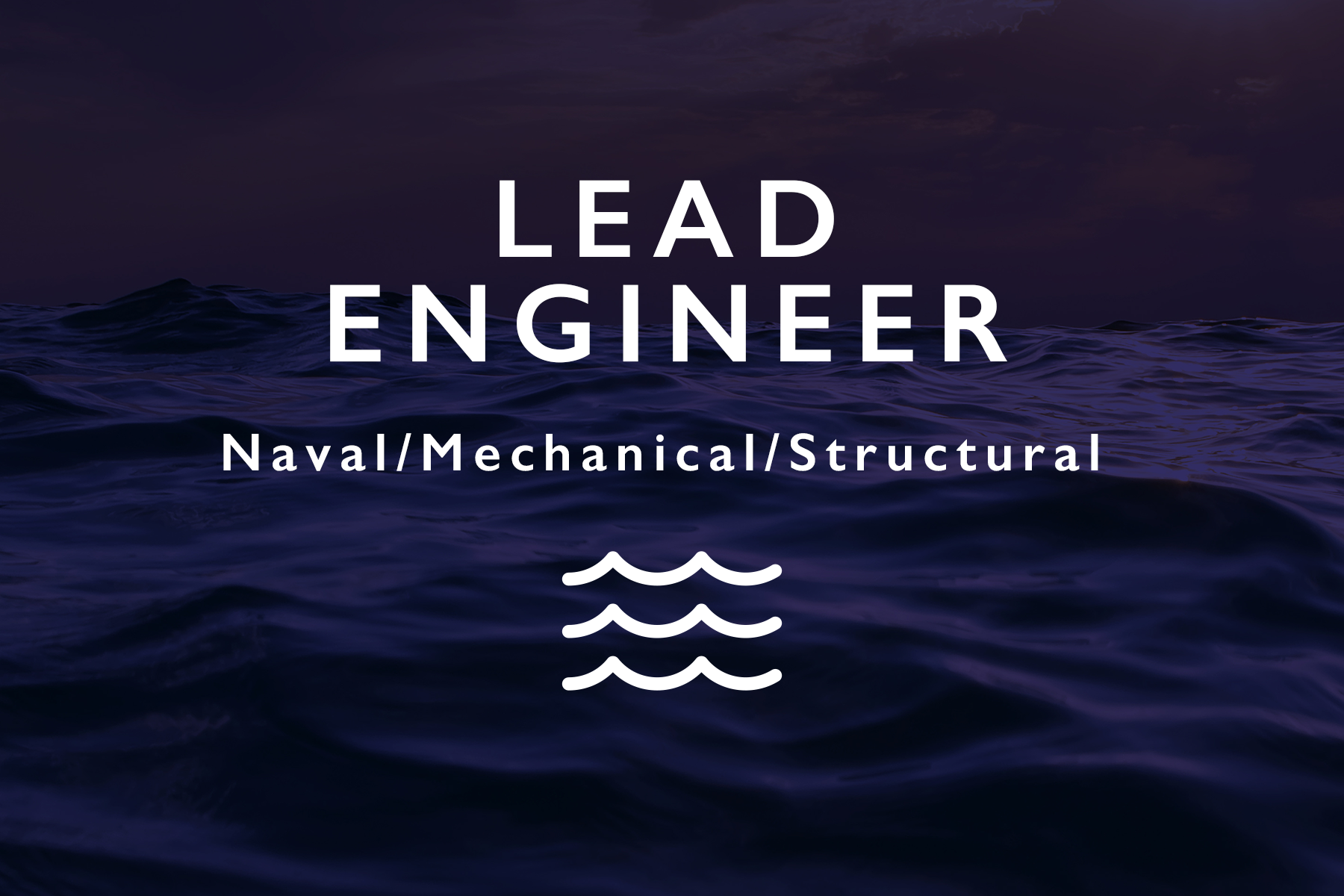Lead Engineer - Voe Marine Careers